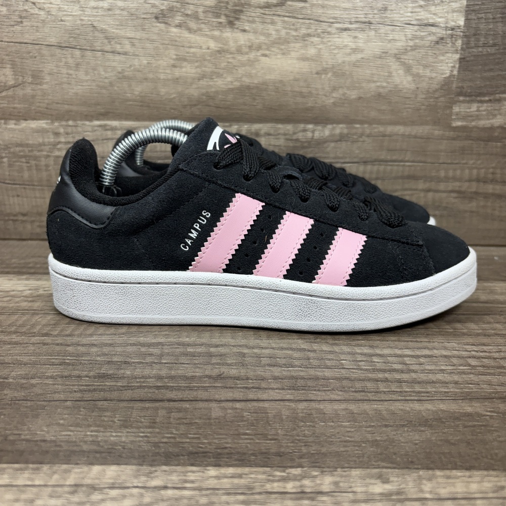 Adidas Campus Black Pink Womens US Size 5.5 EUR 36.67 ID3171 Sneakers